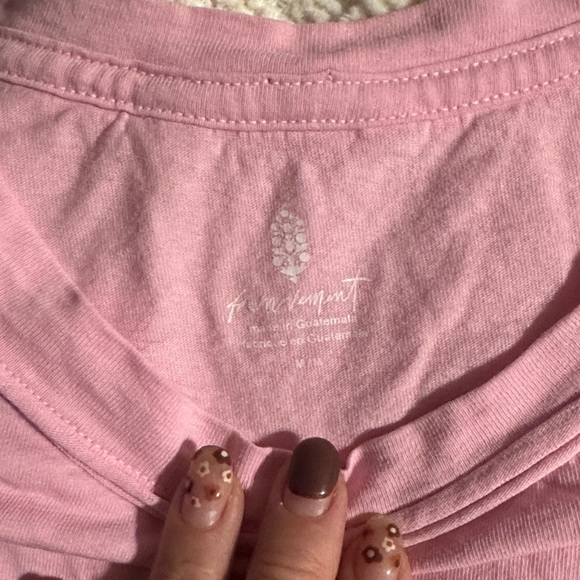 Free people movement cropped shirt 🩷 - Picture 3 of 4